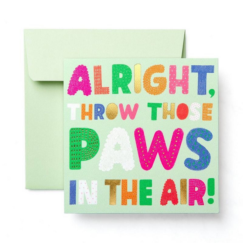 Birthday Card Animal Party Time