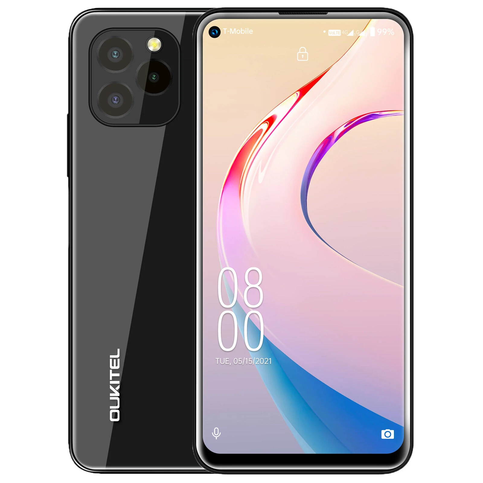 OUKITEL C21 Pro Global Version 4GB 64GB 6.39 inch Android 11 4000mAh 21MP Main Camera Helio P22 Octa Core 4G Smartphone