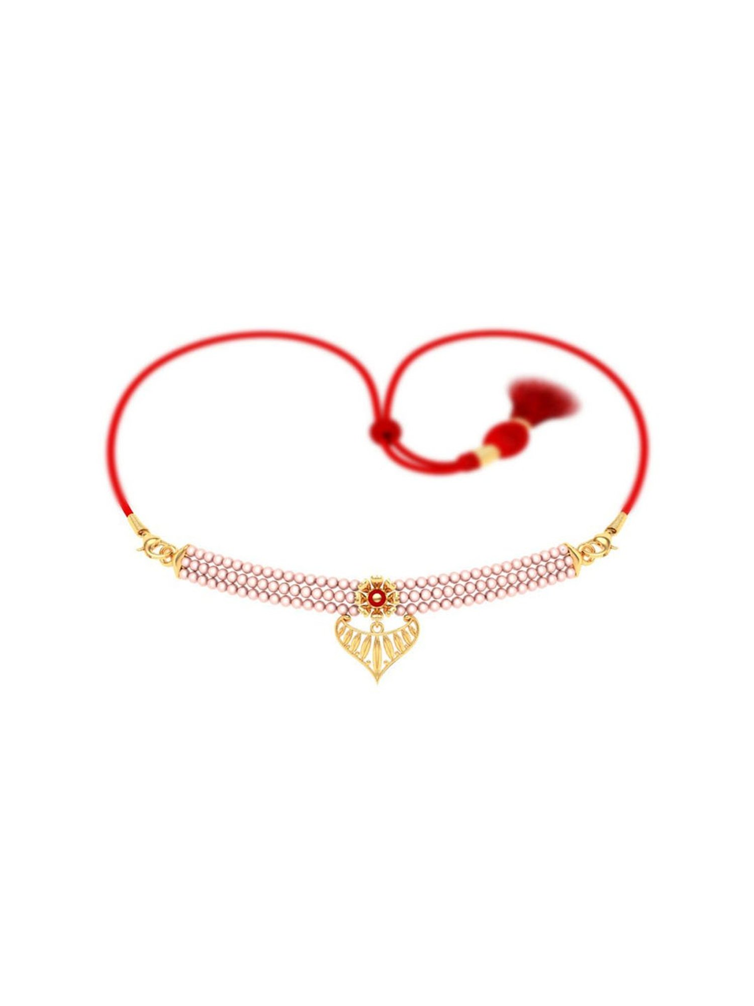 P.C. Chandra Jewellers 22k Yellow Gold Design Necklace