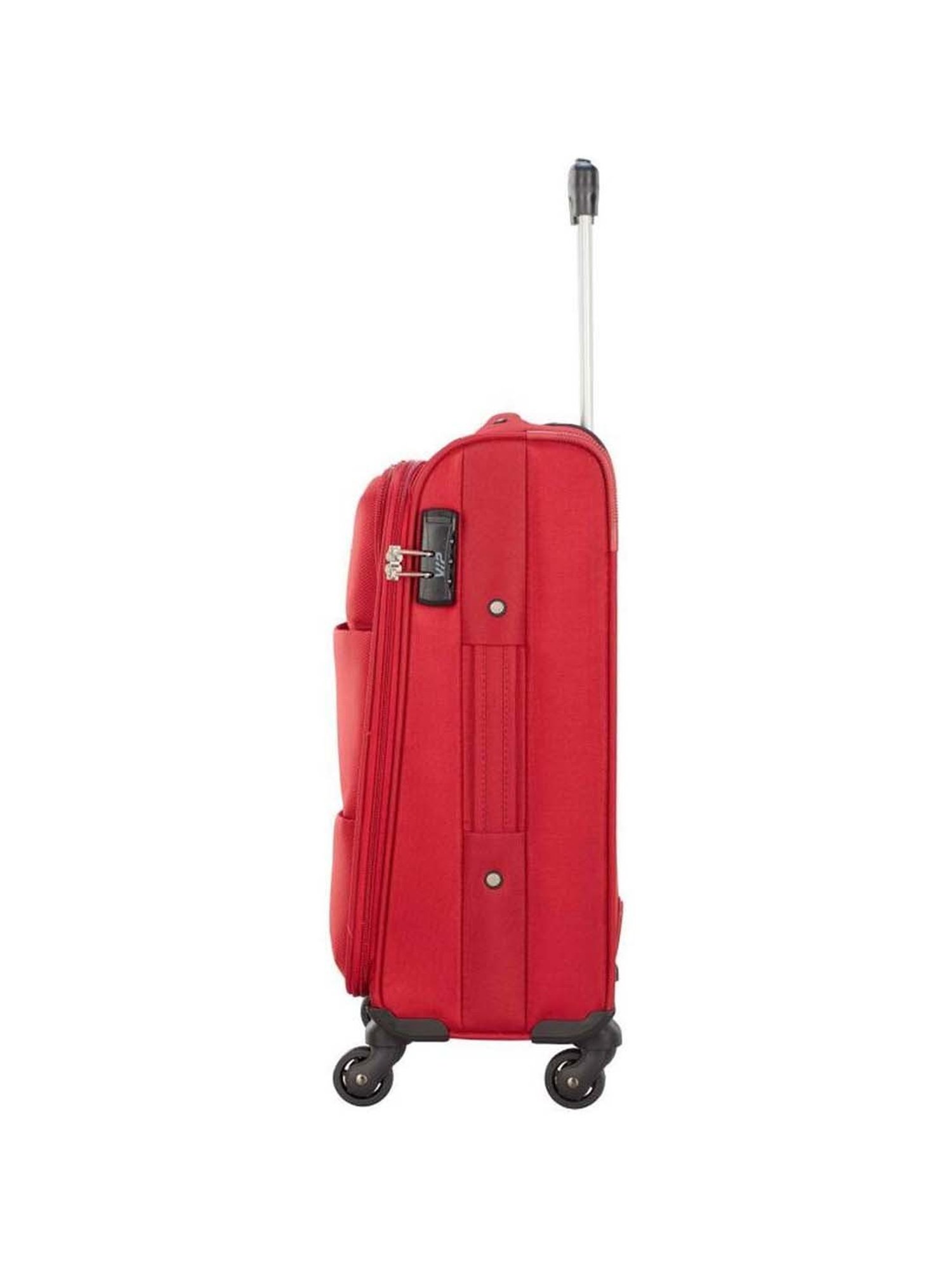 VIP Widget Red Solid Soft Small Trolley Bag - 27.5 cm