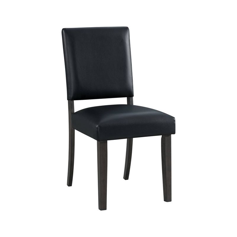 5pc Vail Round Dining Set Navy/Brown - Picket House Furnishings