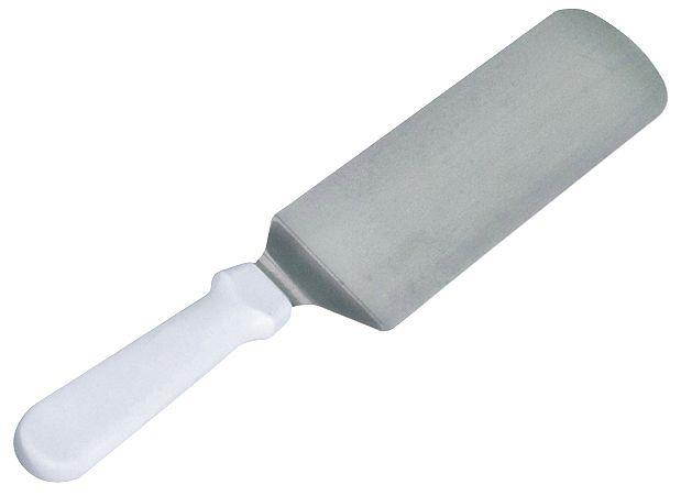 Crestware Turner with 10" Stainless Steel Solid Blade and 5" White Handle PHT103