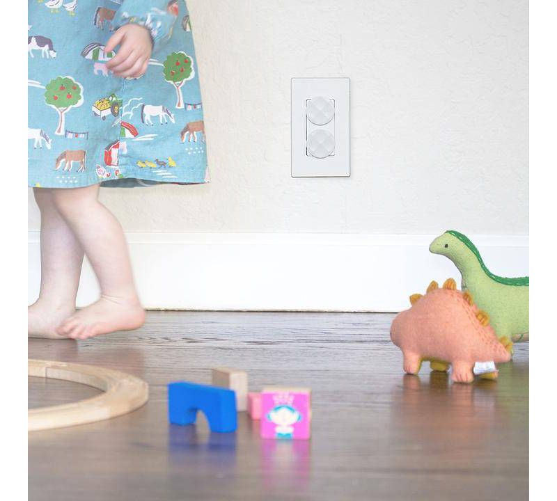 Bink Dots Clever Safety Plugs - White 24pk