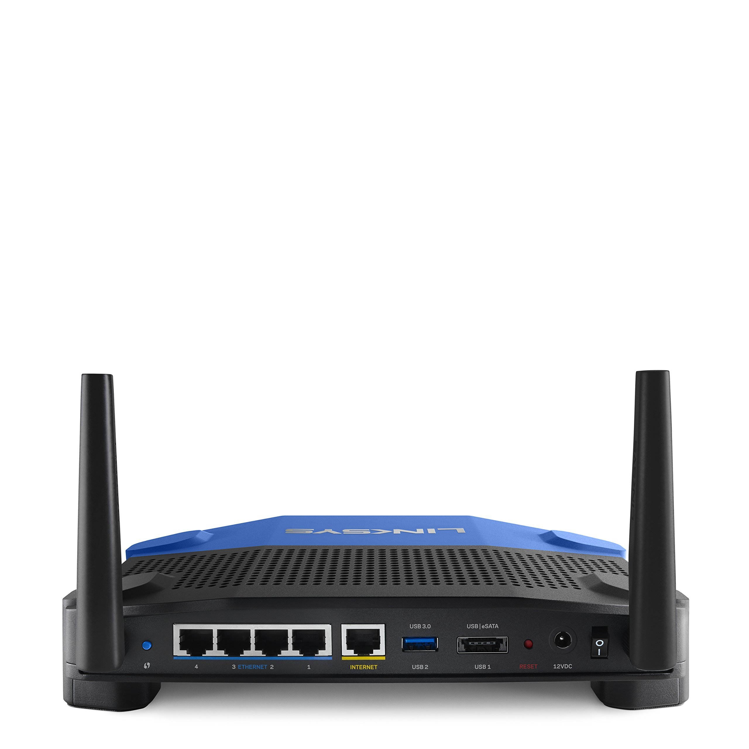 Linksys WRT1200AC Dual-Band and Wi-Fi Wireless Router with Gigabit and USB 3.0 Ports and eSATA