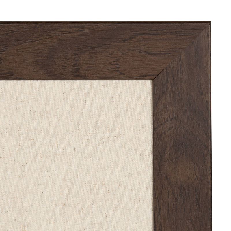 29.5" x 45.5" Beatrice Pinboard Rustic Brown - DesignOvation