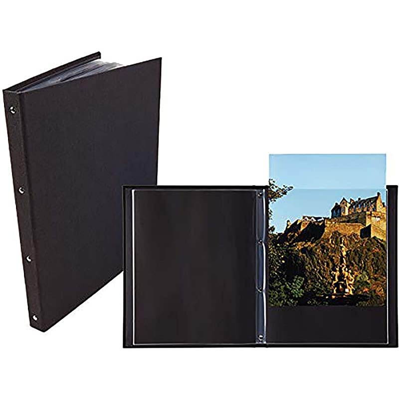 Professional Art and Photography Presentation Book Portfolio With 24 Pockets 11 x 14 Inches