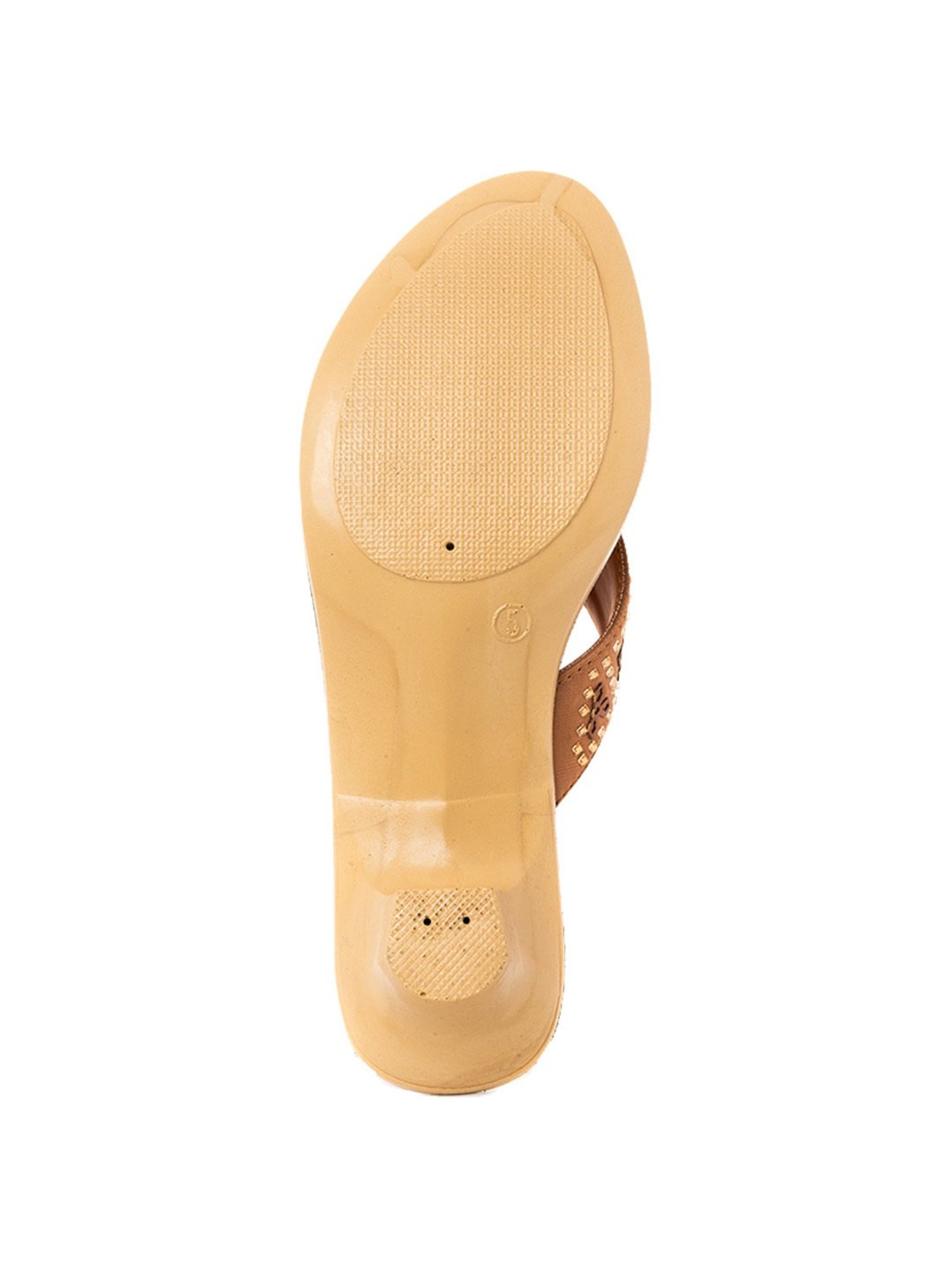 Khadim Women's Brown Thong Sandals