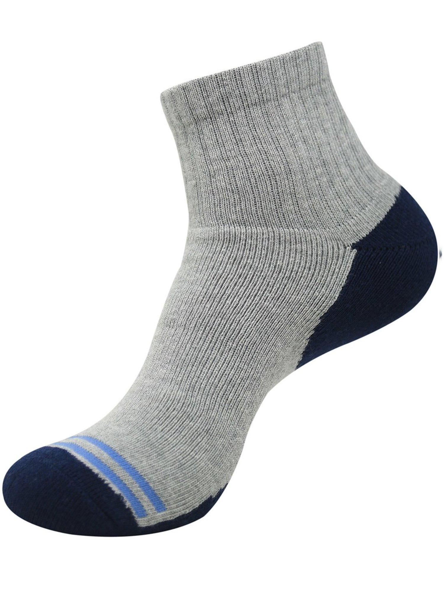 BALENZIA Cushioned Multicolor High Ankle Sports/Gym Socks - Pack of 6