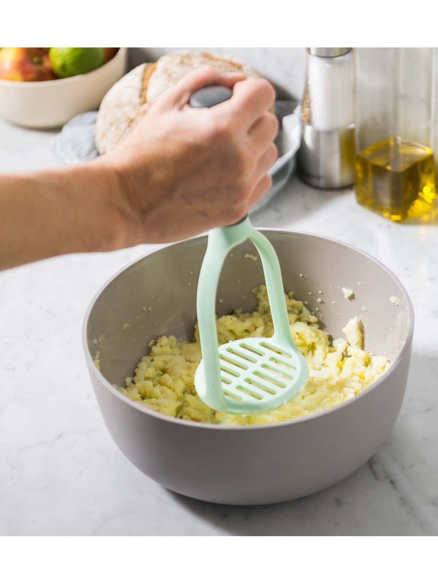 BergHOFF Leo Mint Green Nylon Potato Masher - Set of 1