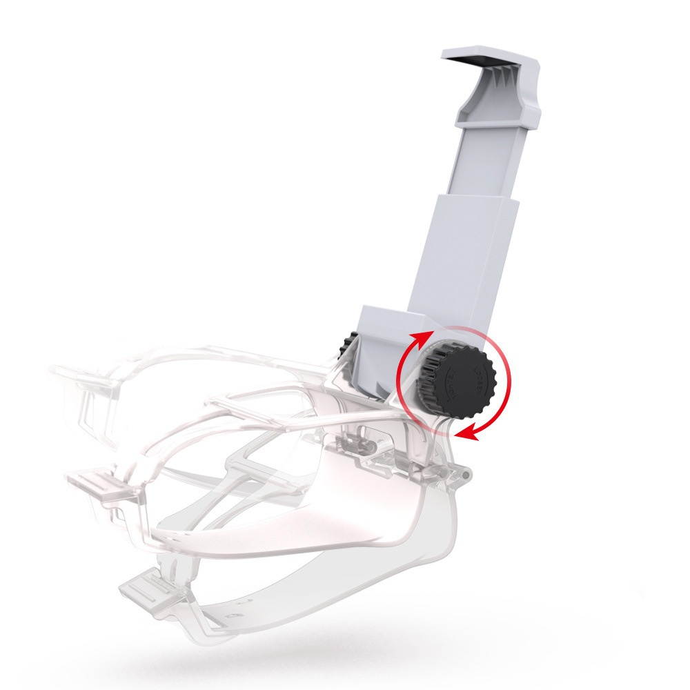 DOBE TP5-0527B PS5 Wireless Gamepad Stand for PS5 Game Controller Adjustable Rotating Bracket Mobile Phone Clamp-TP5-0527B