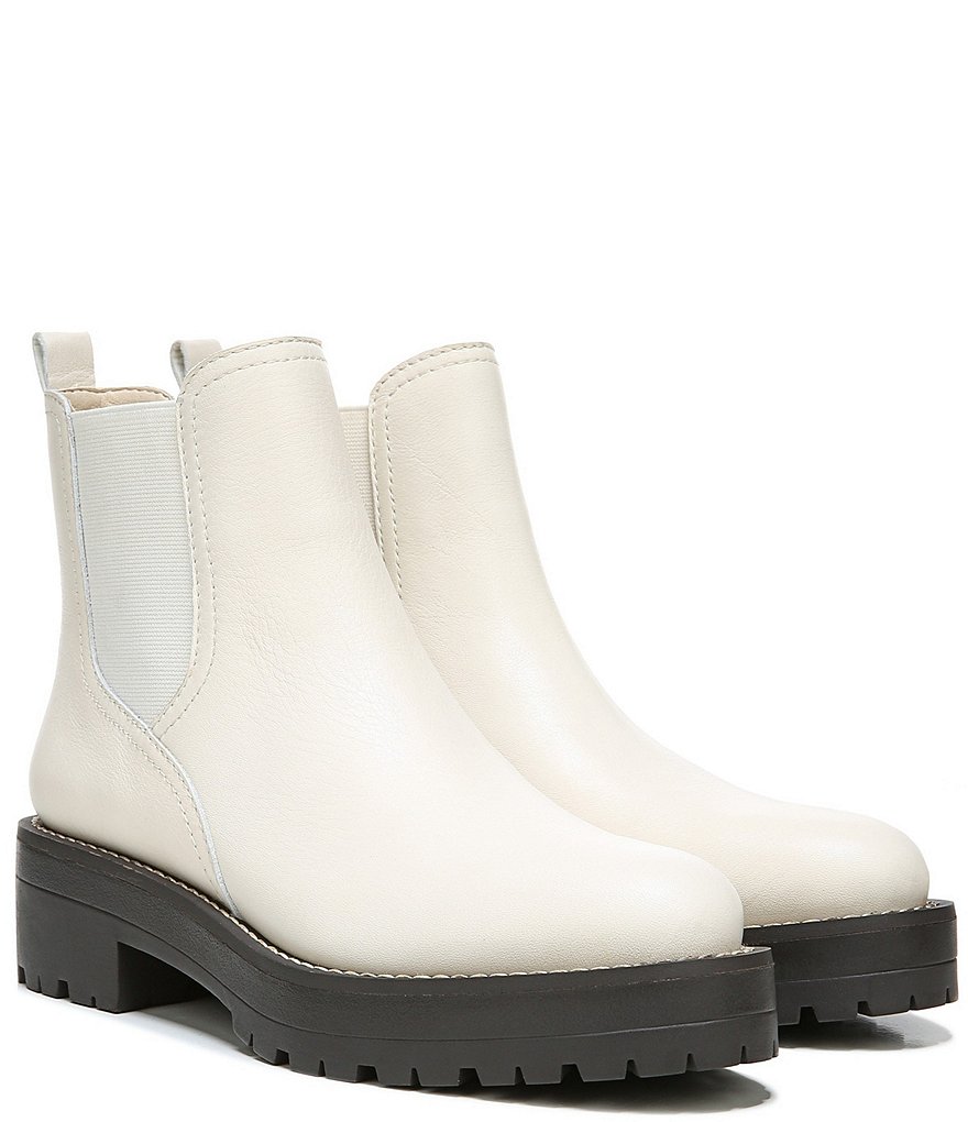 Sam Edelman Justina Waterproof Leather Chelsea Booties
