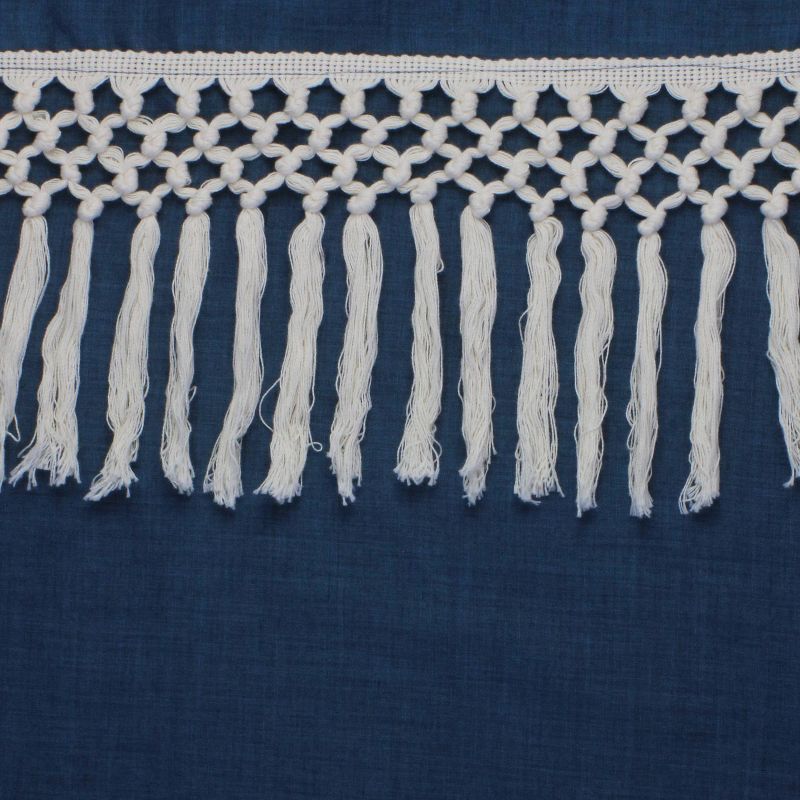 Lydia Shower Curtain Blue - Peach & Oak