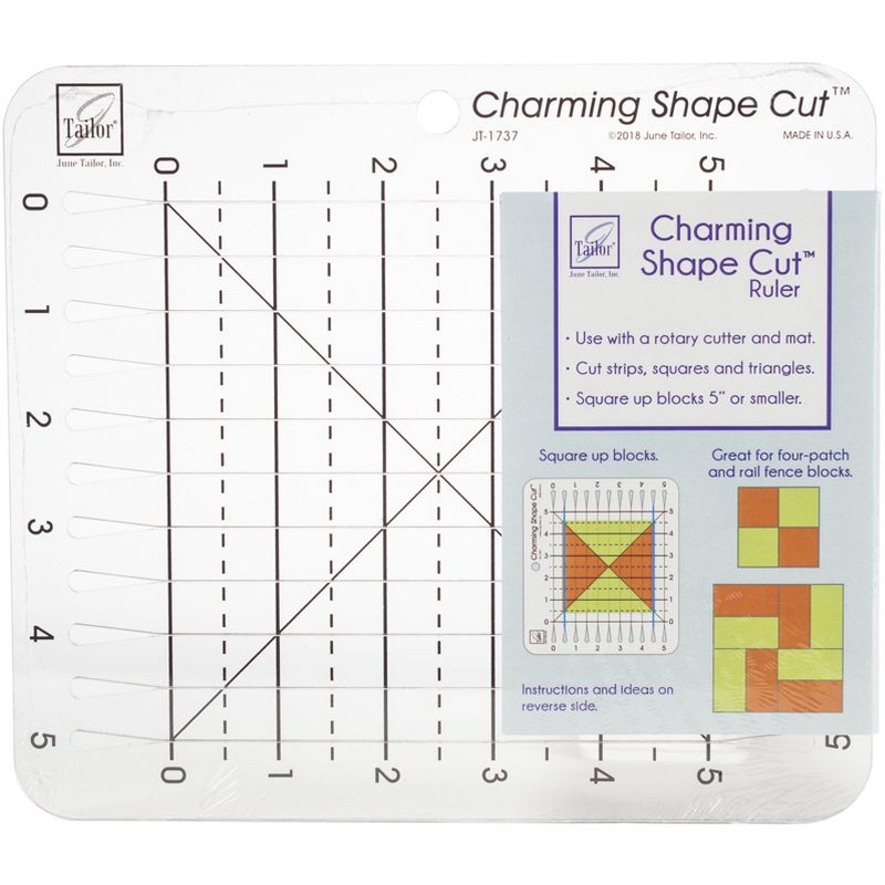 June Tailor Charming Shape Cut Ruler
