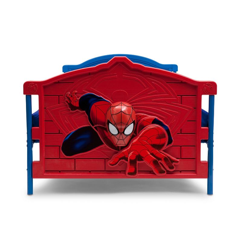 Twin Marvel Spider-Man Plastic 3D Bed - Delta Children