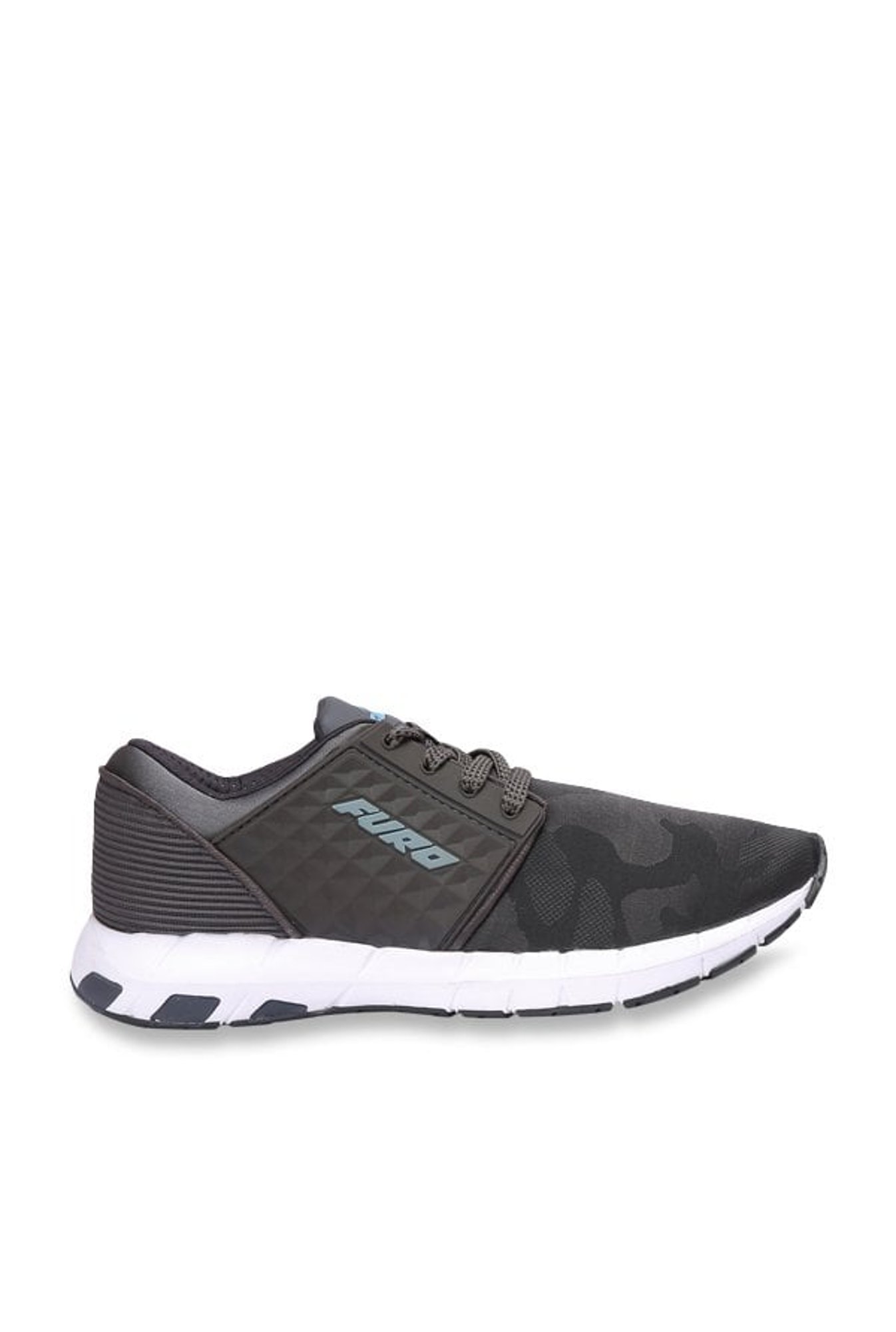 Furo by Red Chief Men's Dark Grey Running Shoes