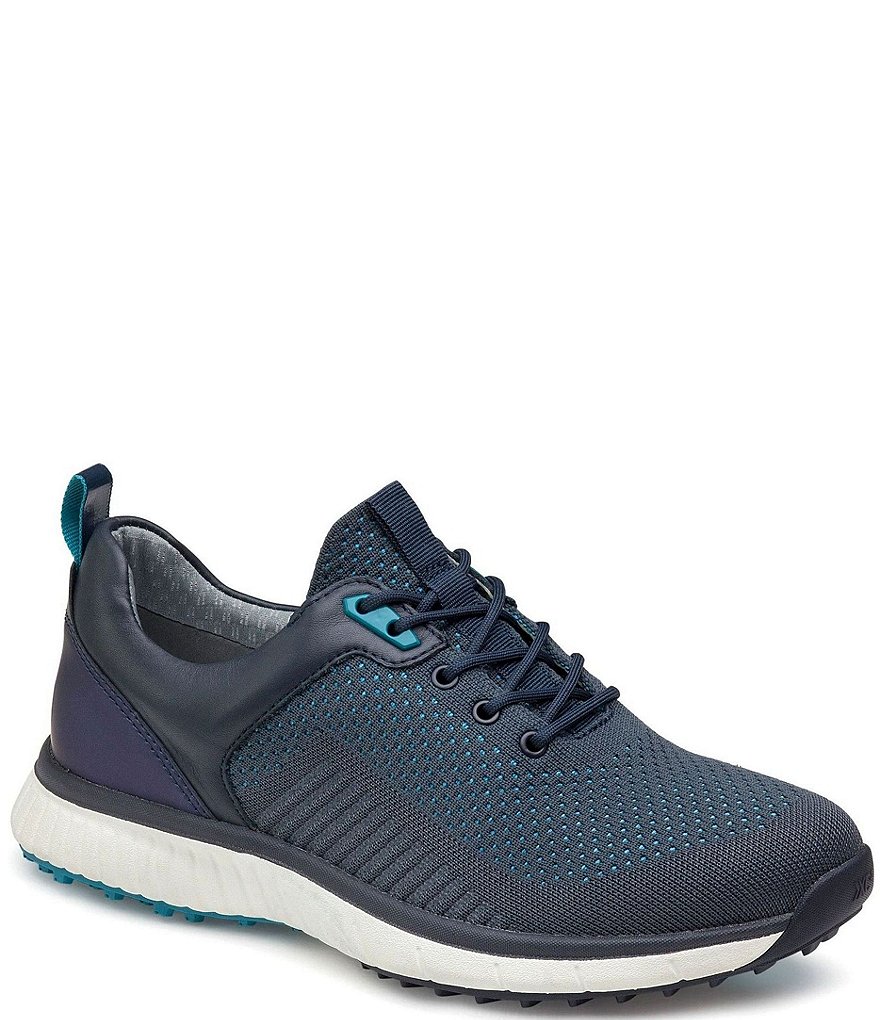 Johnston & Murphy Women's H-1 Sport Hybrid Waterproof Mesh Lace-Up Golf Shoes
