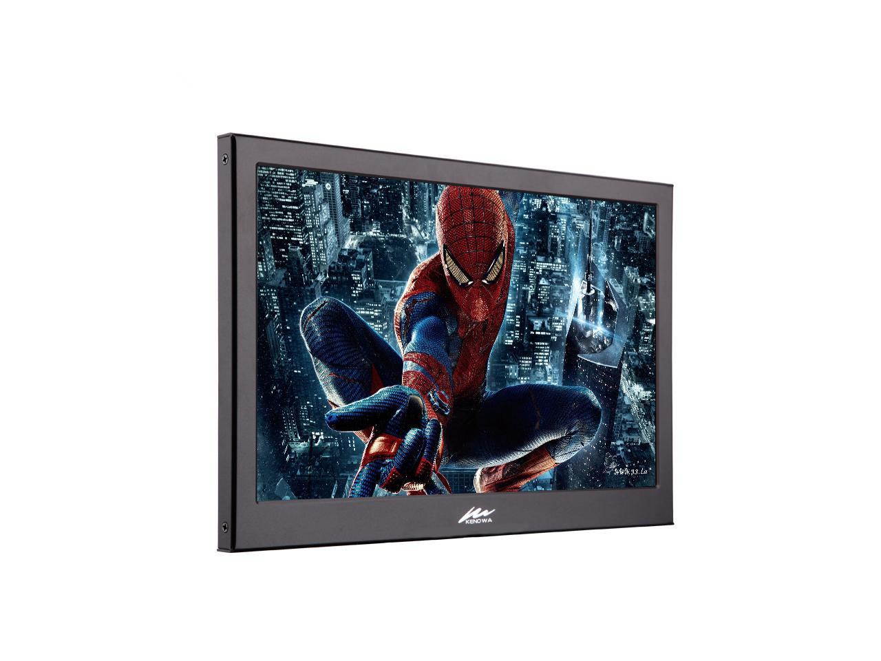 13.3 inch IPS 1920x1080 Full HD Portable Ultrathin 1080p LCD Monitor with HDMI / Audio / Micro USB Ports for PS4, Xbox One, Switch, Car Video, Industrial and Medical Display etc.