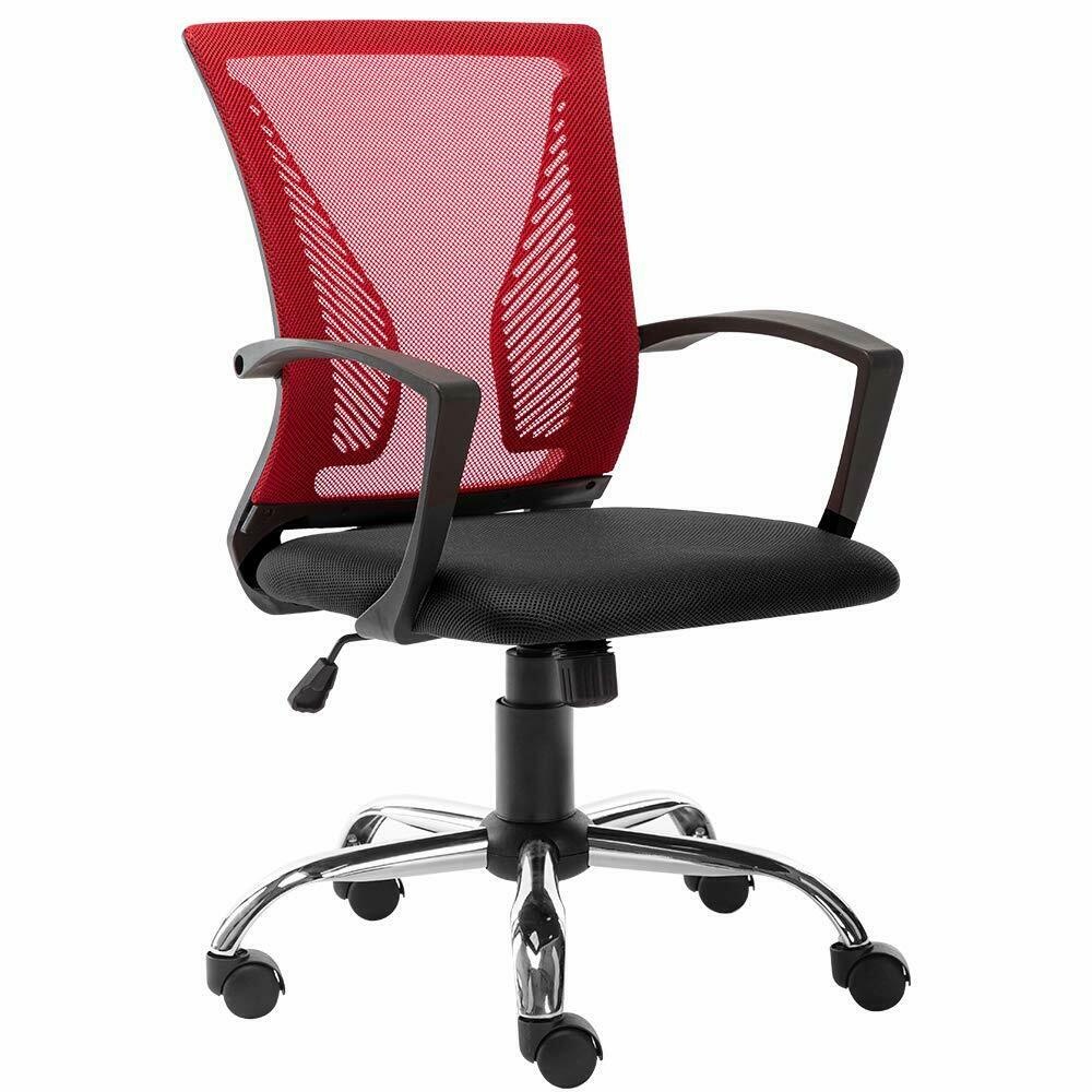 Executive Gaming Home Office Chair Computer Desk Adjustable Swivel Mesh Chair