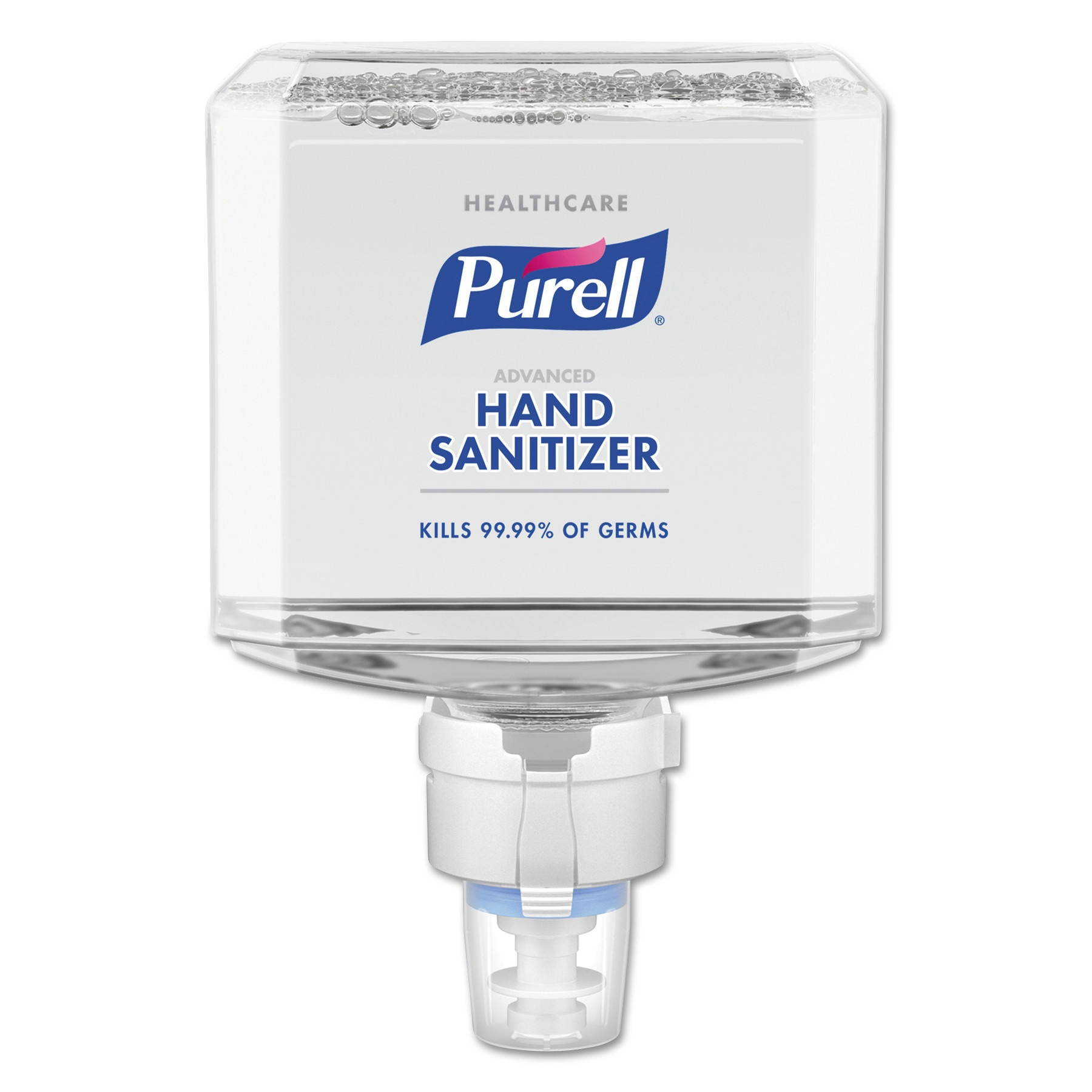 Purell&reg; Healthcare Advanced Unscented Foam Hand Sanitizer Refill, ES8, 40.58 Oz
