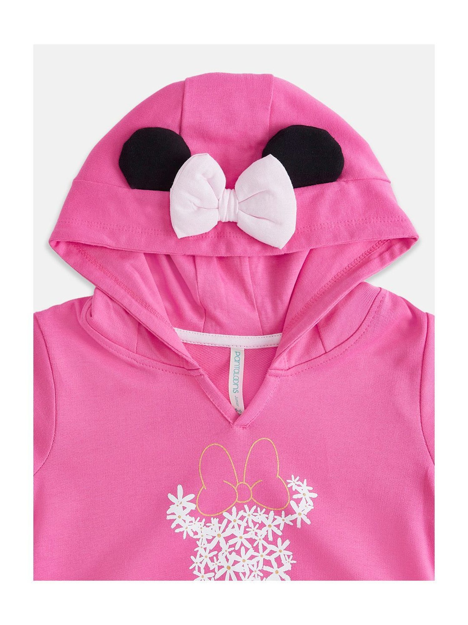 Pantaloons Junior Pink Printed Dress