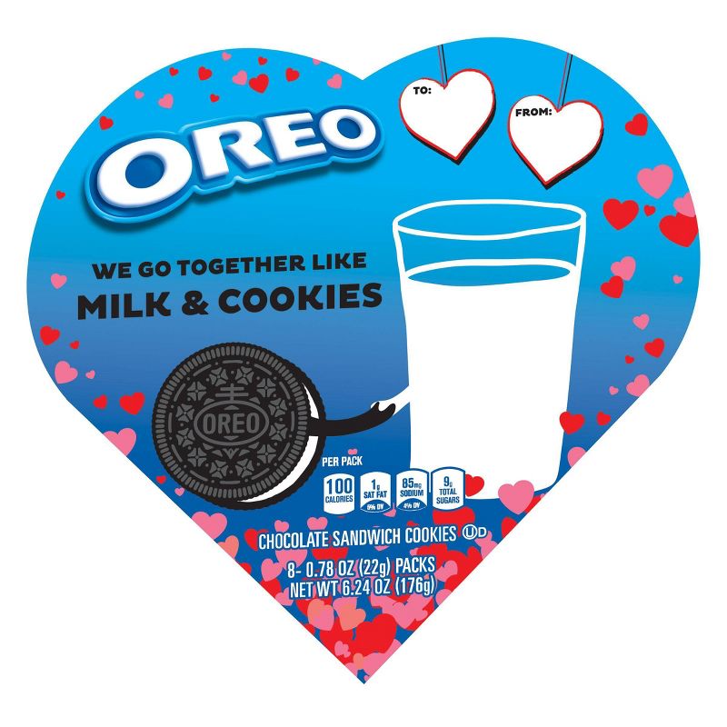 Oreo Valentine's Cookie Heart - 6.24oz