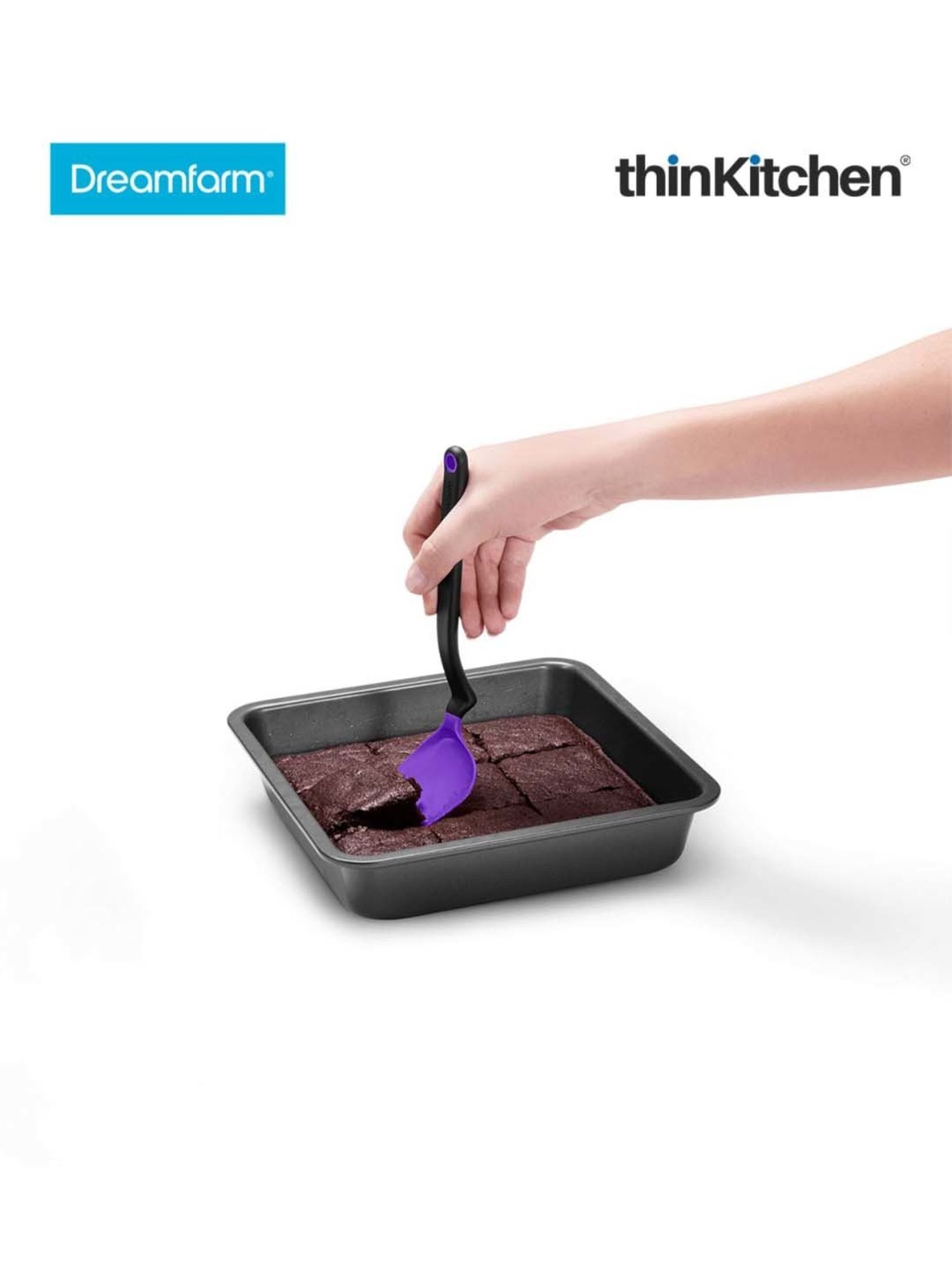 Dreamfarm Purple Nylon Mini Chopula Super Flexible Chopping Sit Up Spatula