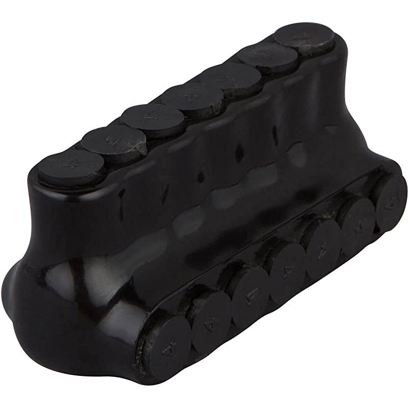 Black Insulated MultiCable Connector 7 Wire Ports 309 Wire Range 14 Allen Hex 518 L x 199 H Single Entry Small Wire Range