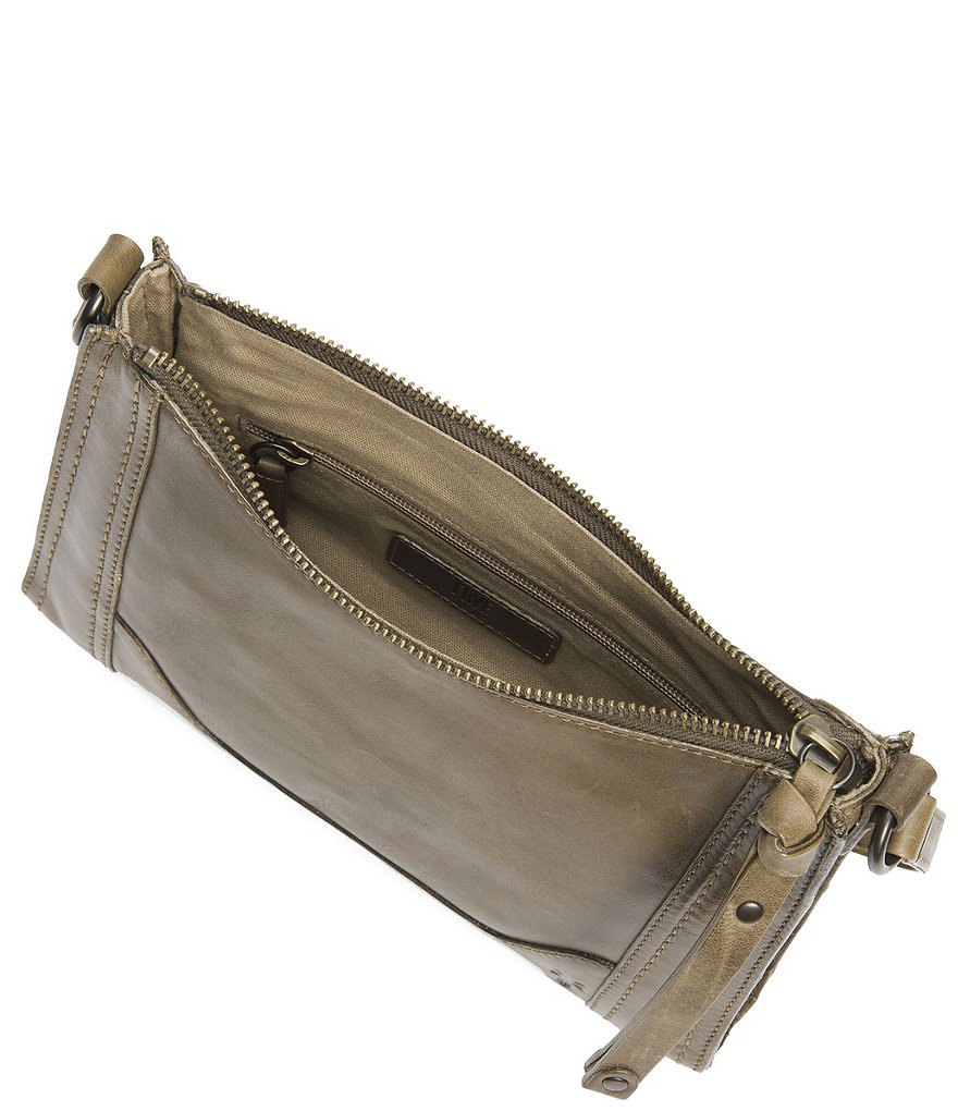 Frye Melissa Zip Leather Crossbody Bag