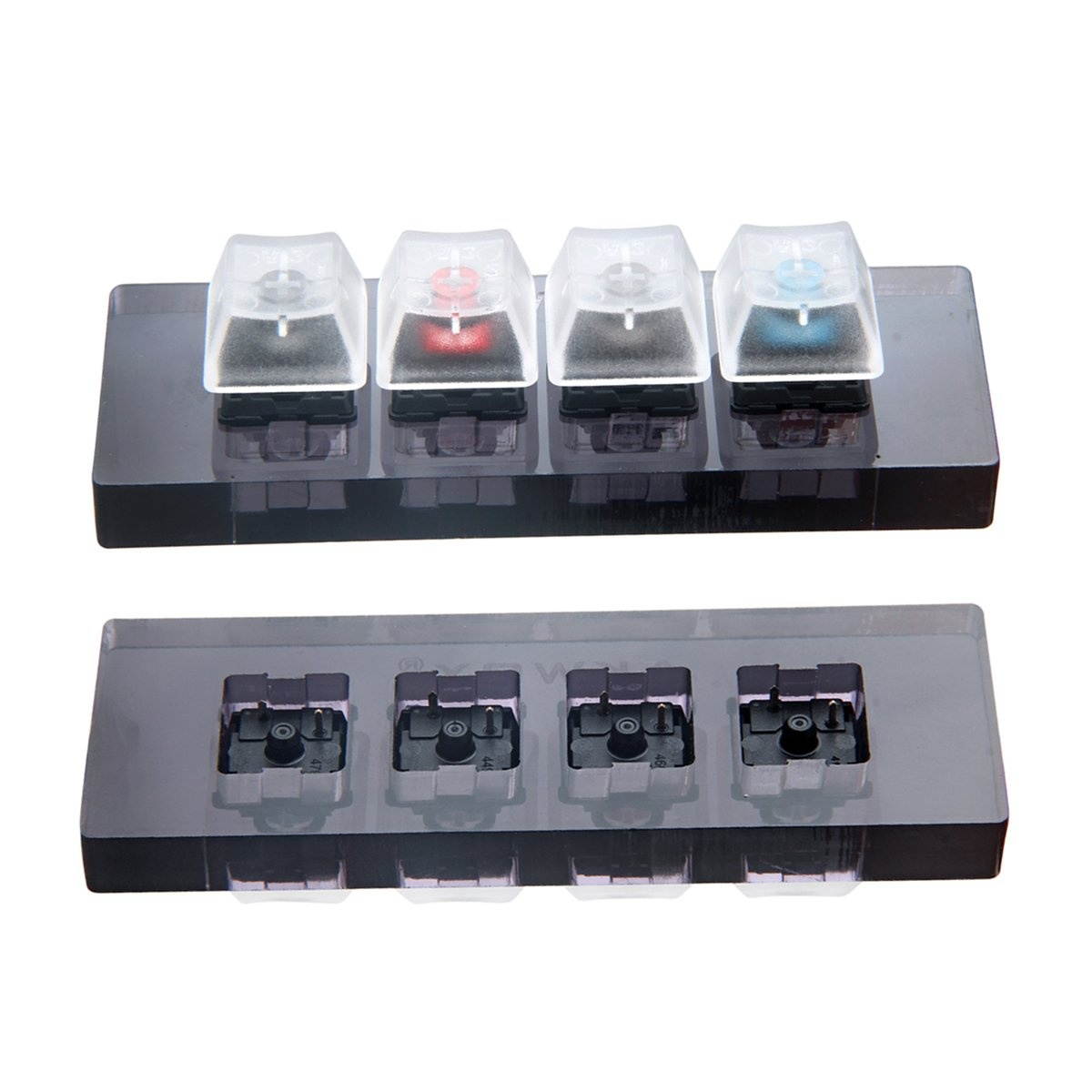 Mechanical Keyboards Switch Tester, keycap Puller, Keyboard Keycap, Cherry MX Switch, O-Ring Sampler Tester Kit
