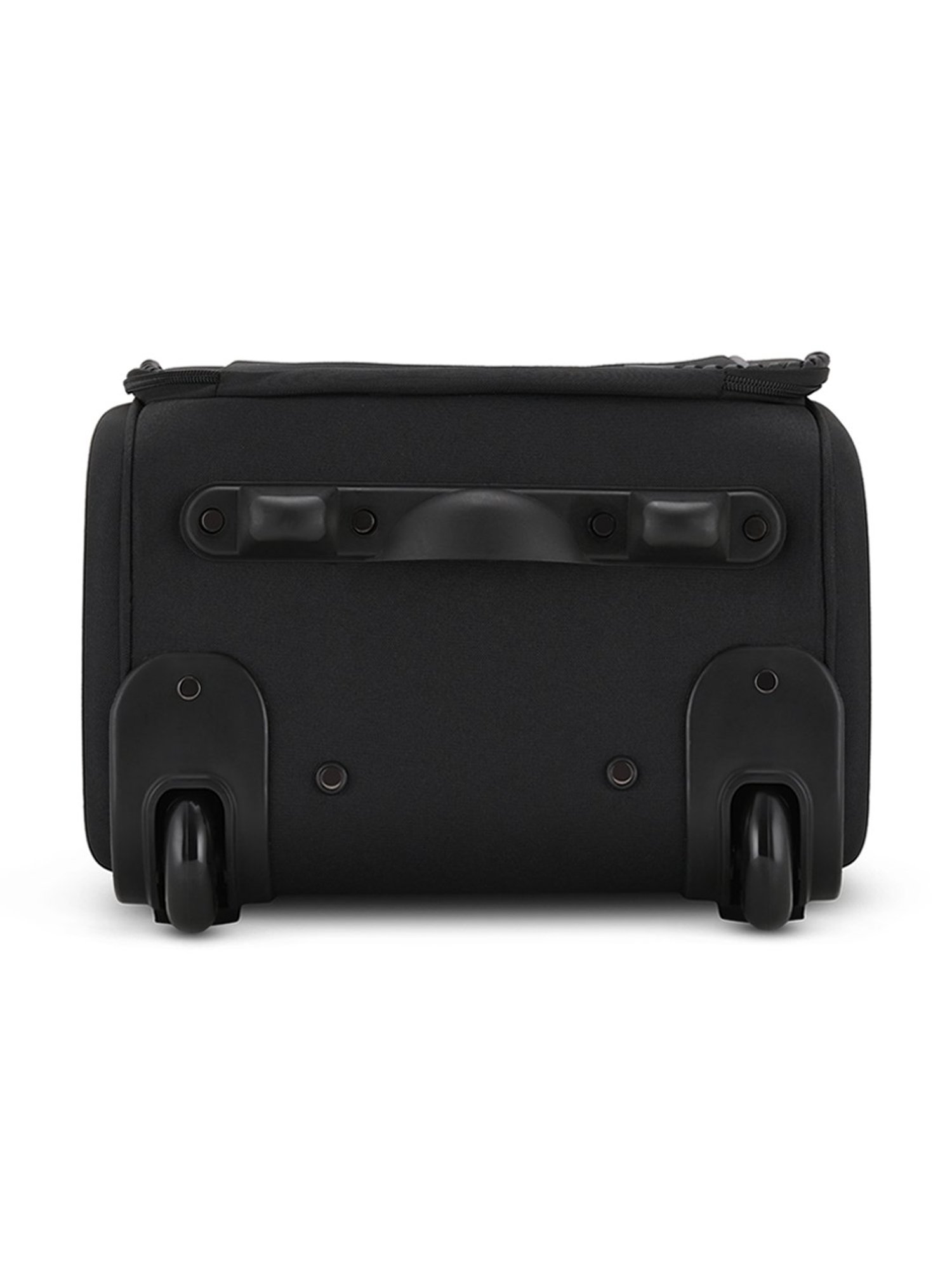 Harissons Black Soft Medium Overnighter Trolley Bag - 38 Ltrs