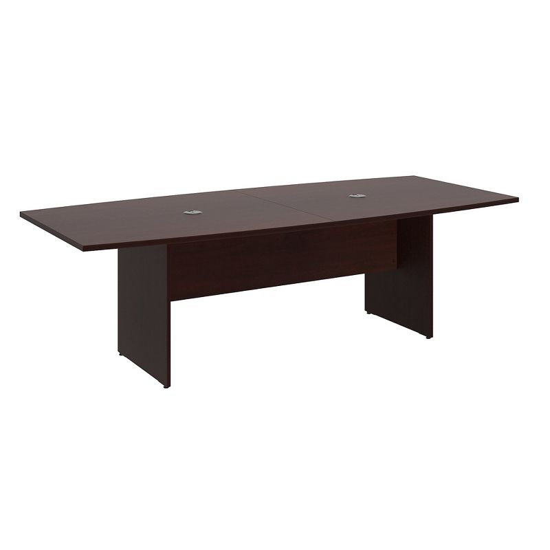 Bush Harvest Cherry 96L x 42W Conference Table Kit - Wood Base 99TB9642CSK