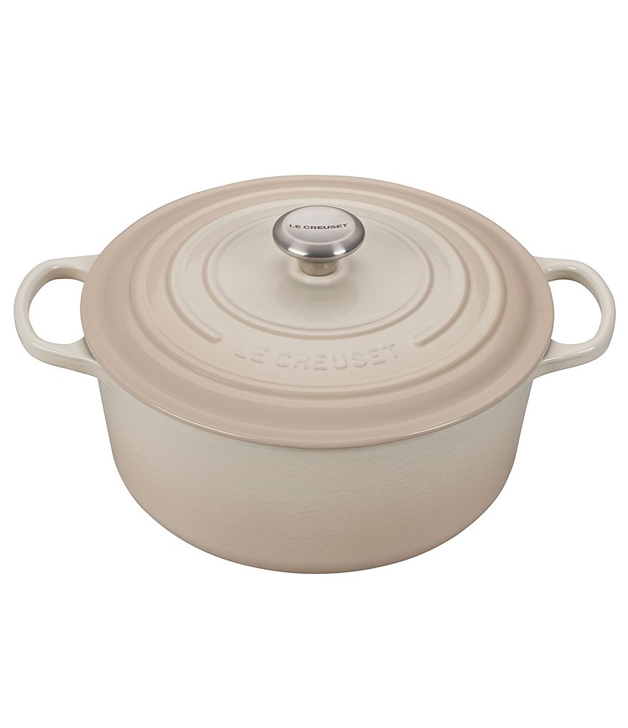 Le Creuset 7.25-qt Round Enameled Cast Iron Dutch Oven with Stainless Steel Knobs