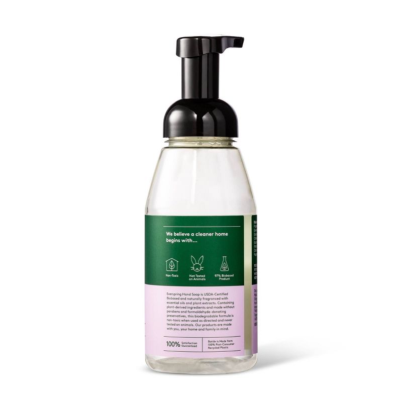Lavender & Bergamot Foaming Hand Soap - 10 fl oz - Everspring™