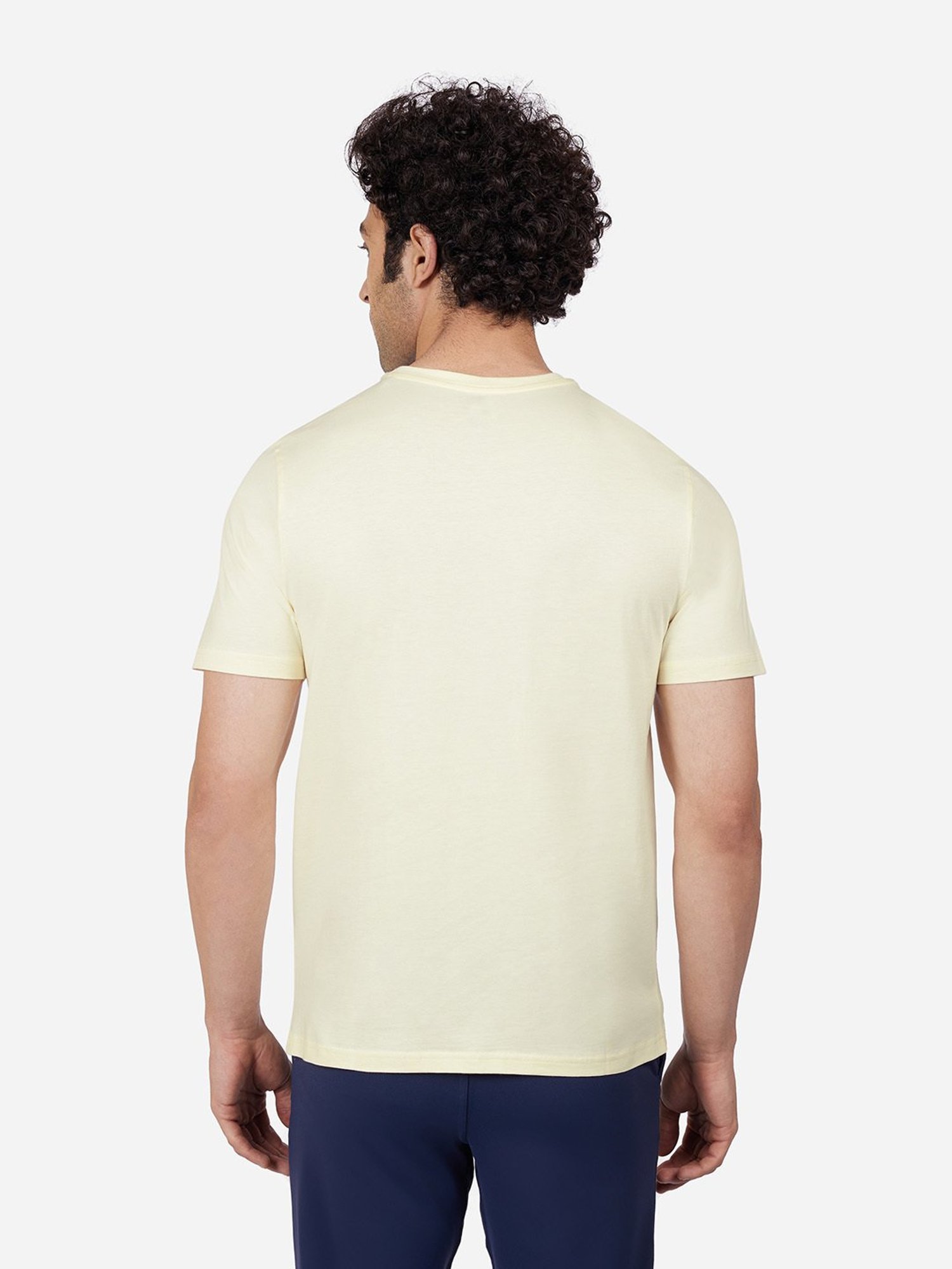 Skechers Off White Regular Fit Printed Crew T-Shirt