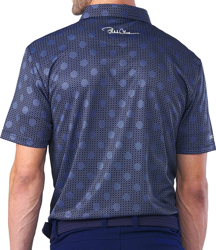BLACK CLOVER Lucky Fit Short-Sleeve Big Dot Dri-Balance&trade; Polo
