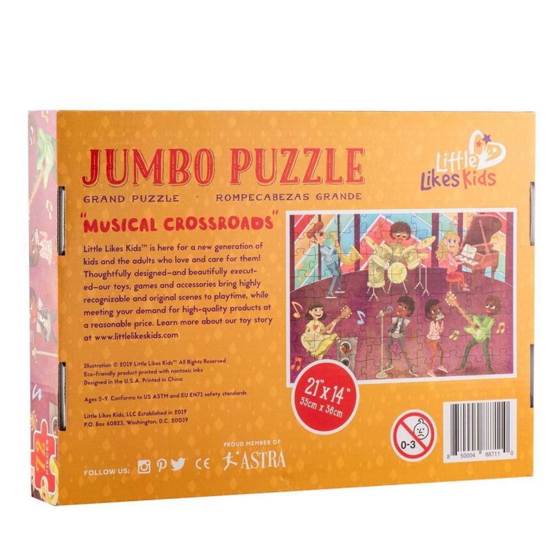 Little Likes Kids Crossroads Kids' Jumbo Puzzle - 72pc