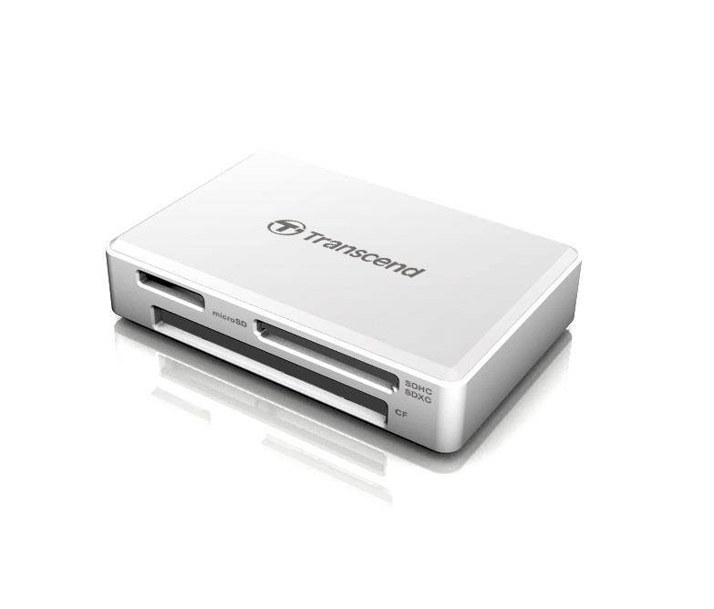 Transcend RDF8 USB3.1 All-In-One Multi Card Reader White