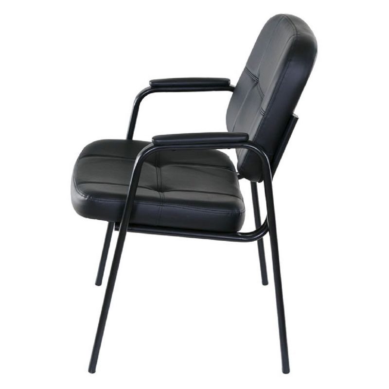 Basics Guest Reception Chair Black - OneSpace