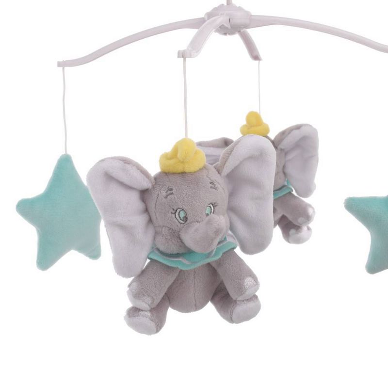 Disney Dumbo Shine Bright Little Star Musical Mobile - Aqua/Gray/Yellow