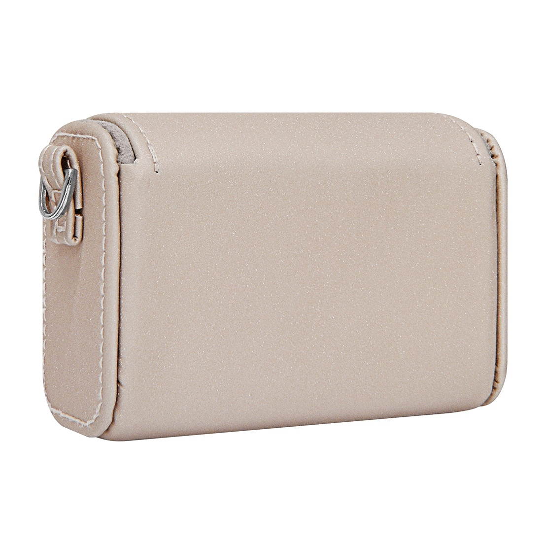 Geekria Earbuds Pouch Case for Sony WF-1000XM3, Truly Wireless Noise Canceling Earphone Travel Bag, WF1000XM3 Portable Earbud Box Pouch protector/WF1000XM3 S Mini Storage Carrying Case (Silver Gold)