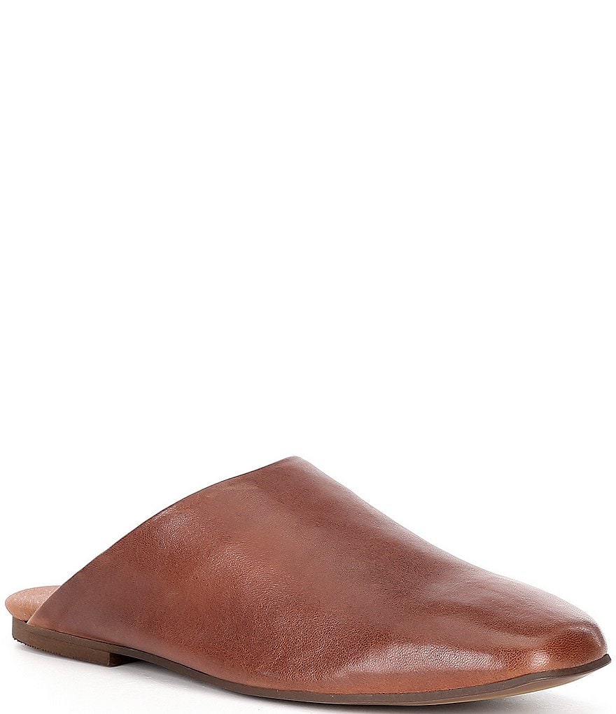 Free People Reese Leather Flat Mules