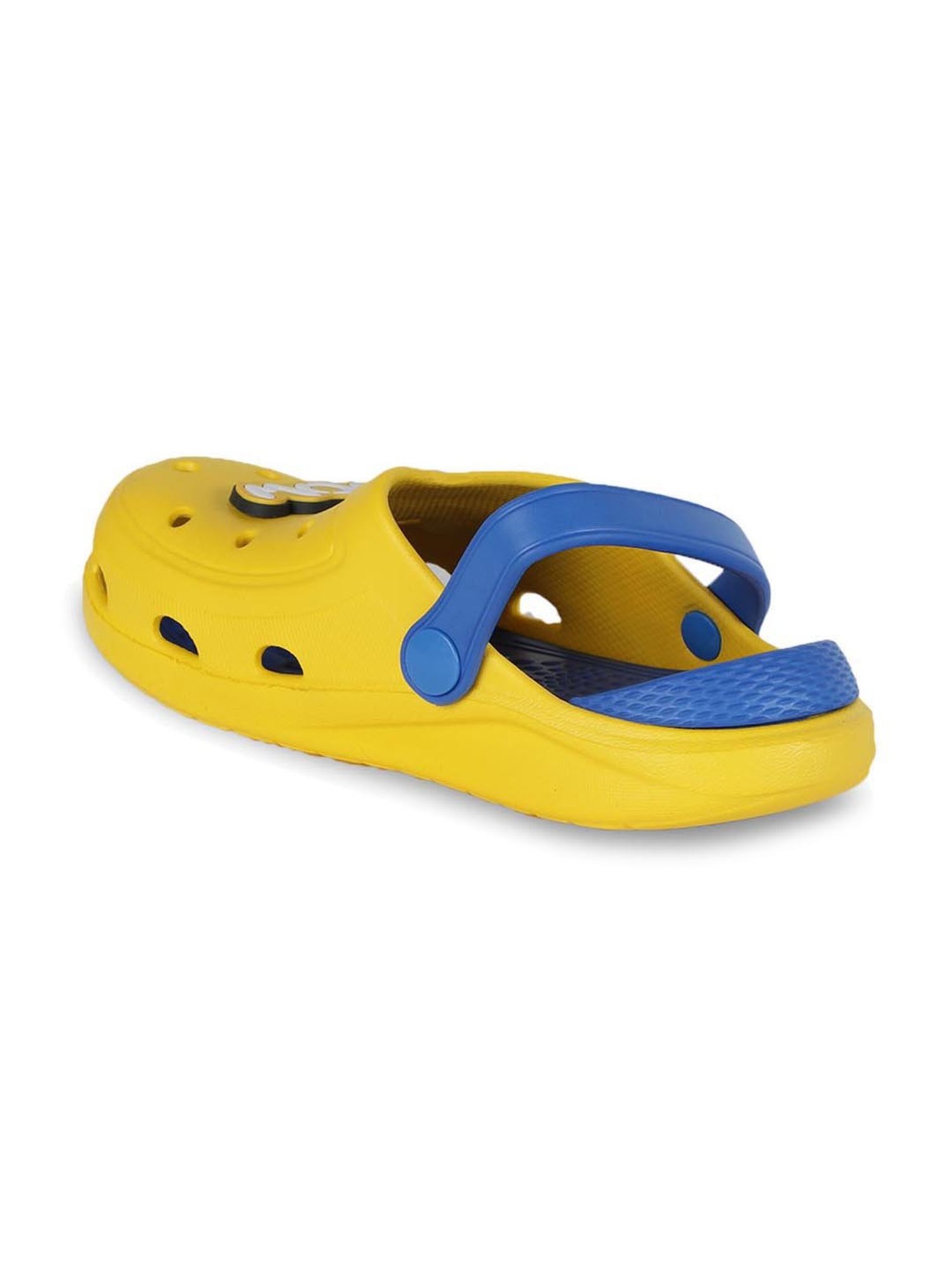 Passion Petals Kids Yellow Sling Back Clogs