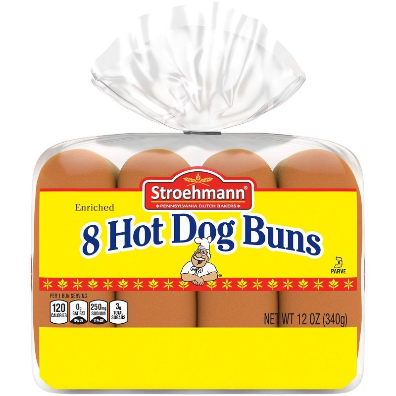 Stroehmann Hot Dog Buns - 11oz