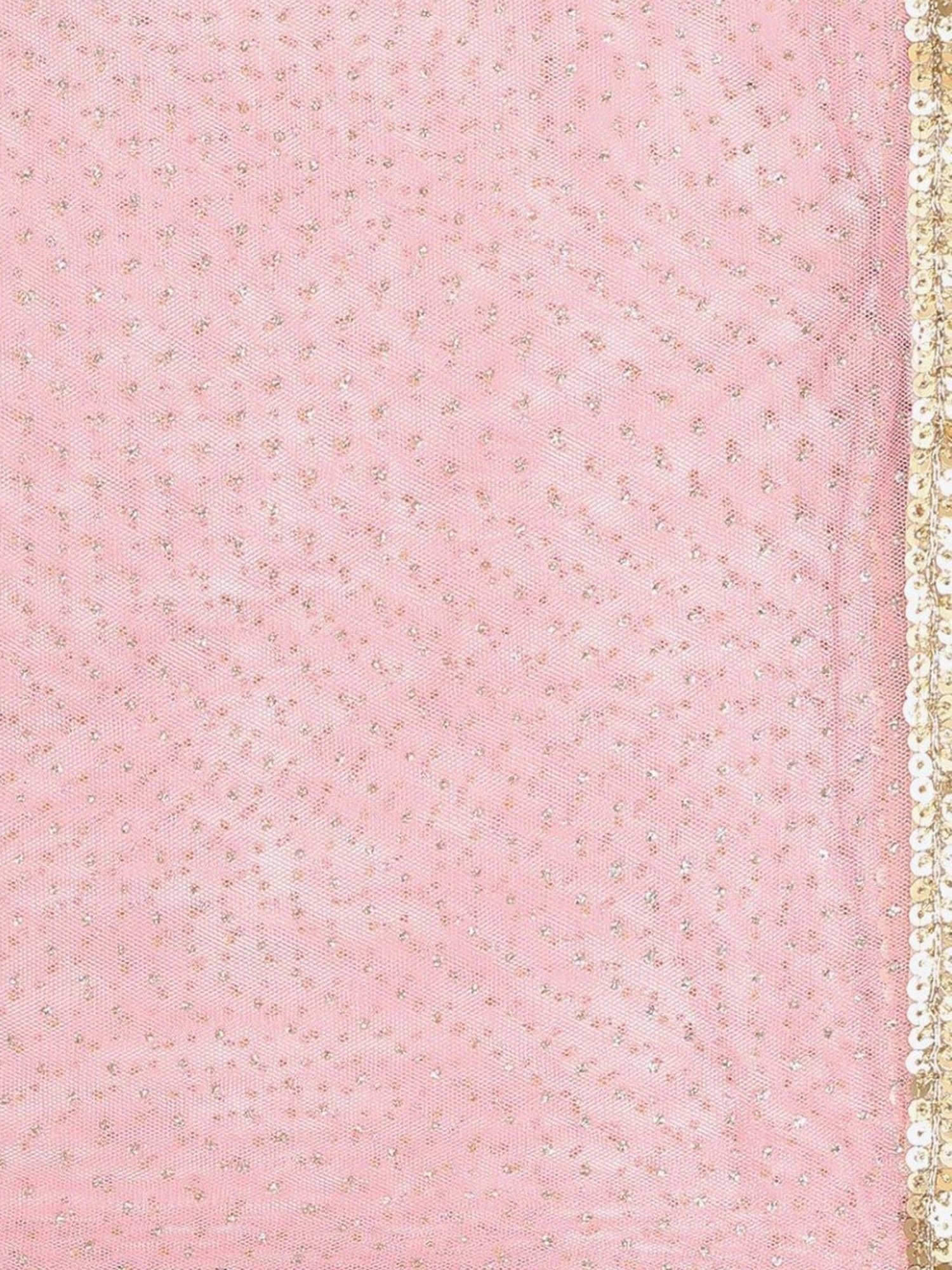 Biba Kids Pink Embroidered Lehenga Cholis