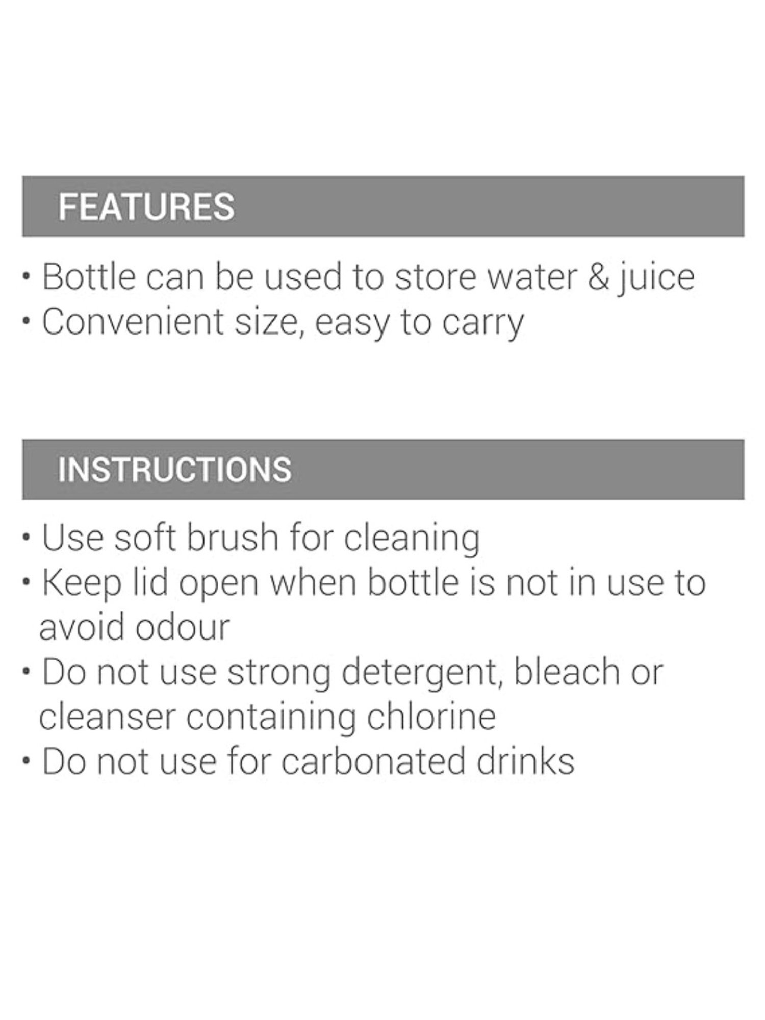 Milton Aqua Silver Stainless Steel Fridge Water Bottle 930 ml - Set of 3