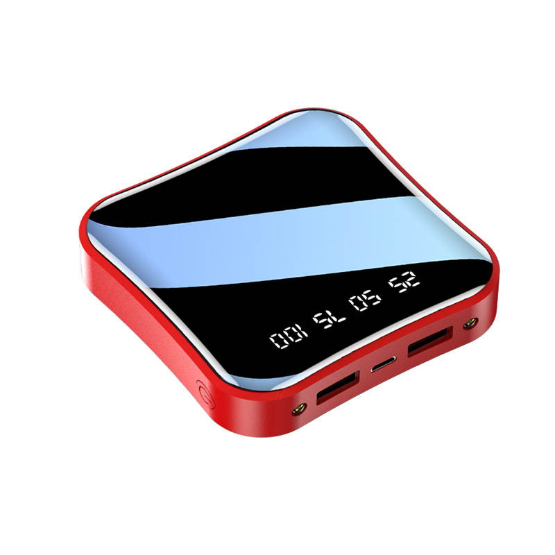 6000 Mah Mobile Power Battery Pack Mobile Power Bank With Dual USB and LED Lighting Mini Power Bank