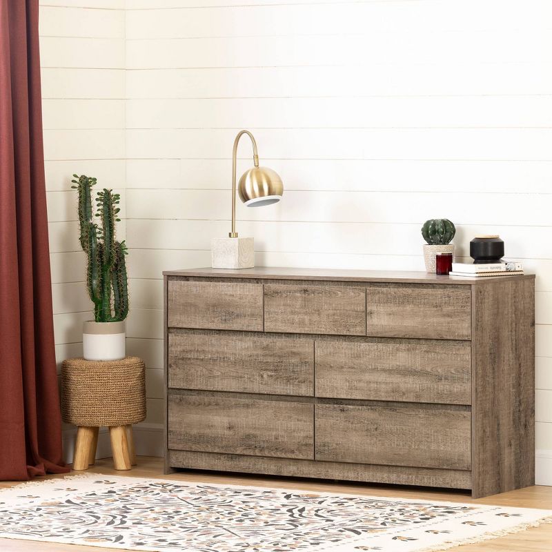 County Line 4 Drawer Chest Rum Walnut - Sauder