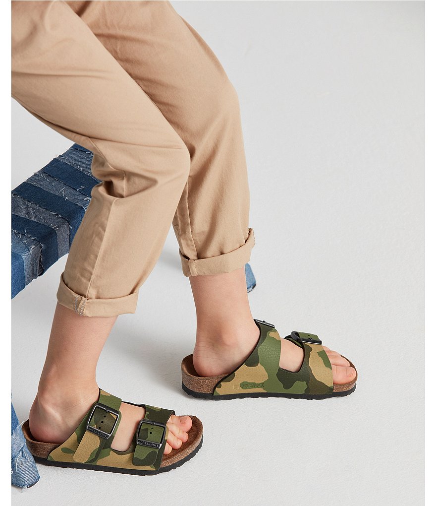 Birkenstock Kids' Arizona Camouflage Sandals (Youth)