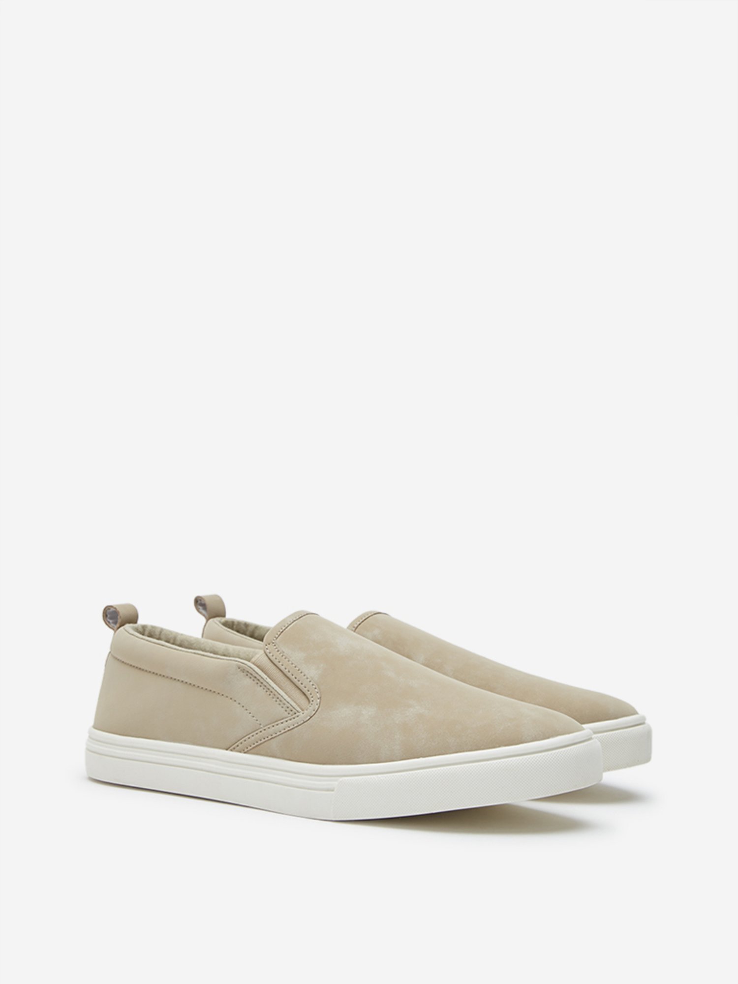 SOLEPLAY by Westside Beige Slip-On Shoes