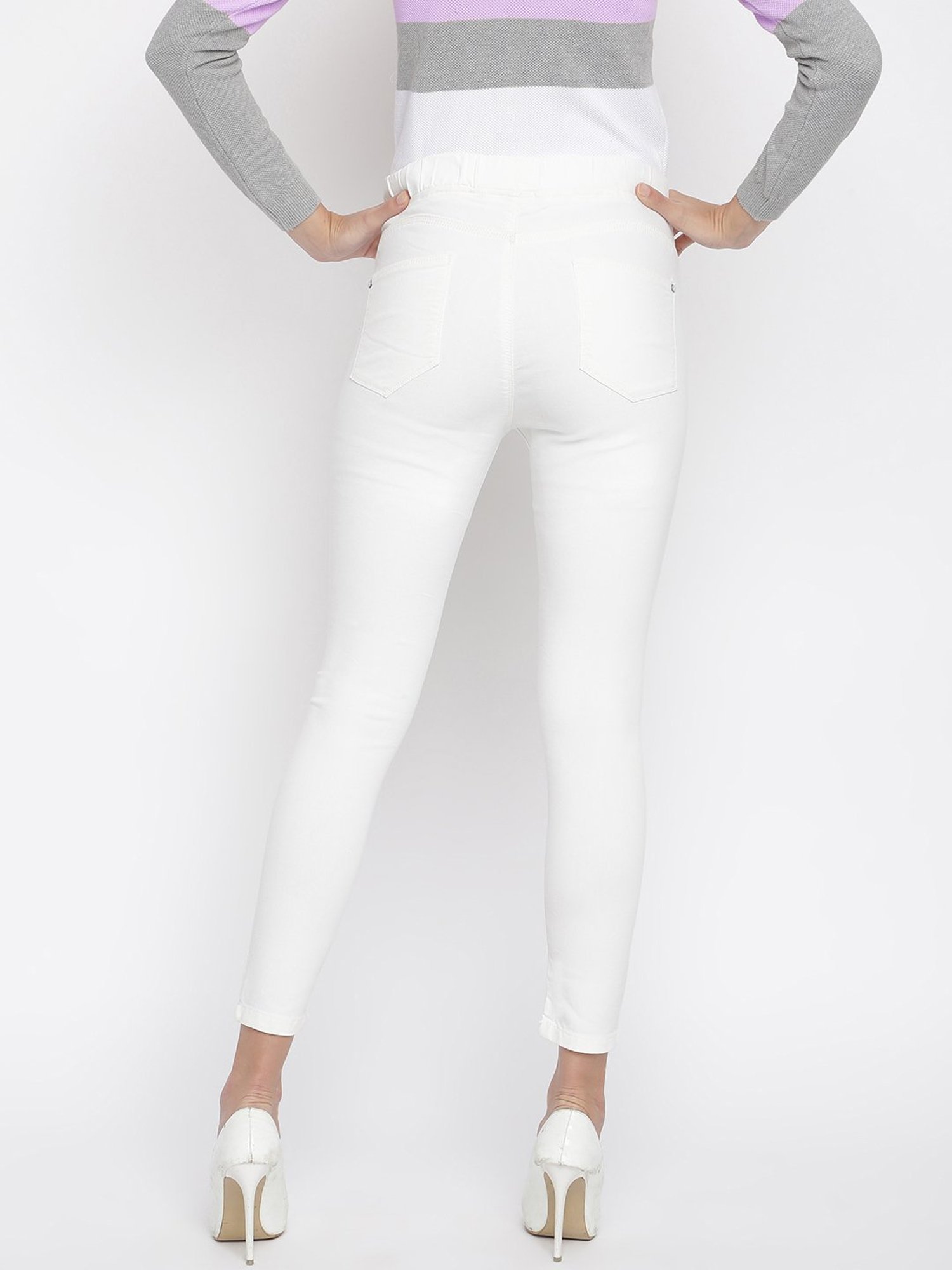 Tales & Stories White Jeggings